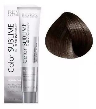 REVLON PROFESSIONAL 4 краситель перманентный без аммиака, коричневый / RP RVL COLOR SUBLIME 75 мл