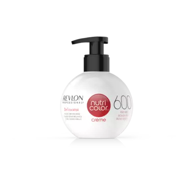 REVLON PROFESSIONAL 600 краска 3 в 1 для волос, огненно-красный / NUTRI COLOR CREME 250 мл