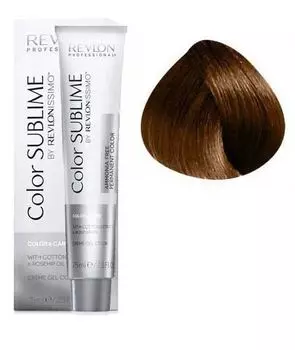 REVLON PROFESSIONAL 6.34 краситель перманентный без аммиака, темный блондин золотисто-медный / RP RVL COLOR SUBLIME 75 мл