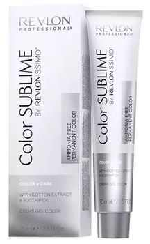 REVLON PROFESSIONAL 6.64 краситель перманентный без аммиака / RP RVL COLOR SUBLIME 75 мл