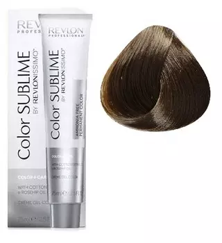 REVLON PROFESSIONAL 6 краситель перманентный без аммиака, темный блондин / RP RVL COLOR SUBLIME 75 мл