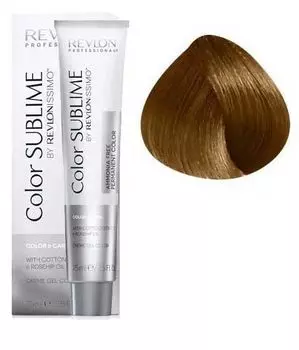 REVLON PROFESSIONAL 7.3 краситель перманентный без аммиака, блондин золотистый / RP RVL COLOR SUBLIME 75 мл