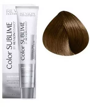 REVLON PROFESSIONAL 7 краситель перманентный без аммиака, блондин / RP RVL COLOR SUBLIME 75 мл