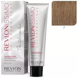 REVLON PROFESSIONAL 7 краска для волос, блондин / RP REVLONISSIMO COLORSMETIQUE 60 мл