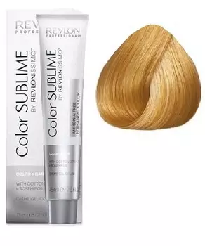 REVLON PROFESSIONAL 9.3 краситель перманентный без аммиака, очень светлый блондин золотистый / RP RVL COLOR SUBLIME 75 мл