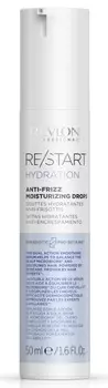 REVLON PROFESSIONAL Капли увлажняющие для смягчения волос / RESTART HYDRATION ANTI-FRIZZ MOISTURIZING DROPS 50 мл