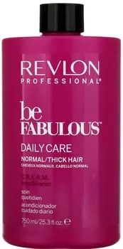 REVLON PROFESSIONAL Кондиционер для нормальных и густых волос Ежедневный уход / C.R.E.A.M. BE FABULOUS 750 мл
