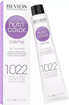 REVLON PROFESSIONAL Крем-краска для прямого окрашивания 1022, интенсивный платиновый / Nutri Color Creme 100 мл