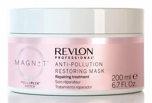REVLON PROFESSIONAL Маска восстанавливающая для волос / MAGNET ANTI POLLU REST MASK 200 мл