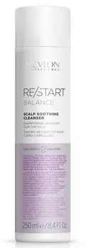 REVLON PROFESSIONAL Шампунь мягкий для чувствительной кожи головы / RESTART BALANCE SCALP SOOTHING CLEANSER 250 мл