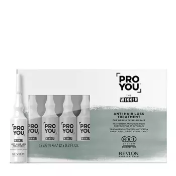 REVLON PROFESSIONAL Средство против выпадения волос / Anti-Hair Loss Treatment Winner Pro You 12 х 6 мл