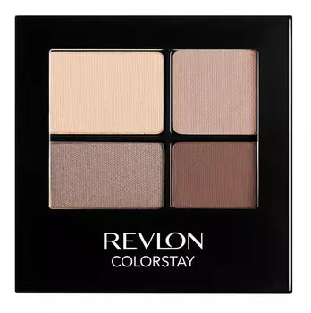 REVLON Тени четырехцветные для век 500 / Colorstay Eye 16 Hour Eye Shadow Quad Addictive 5 г