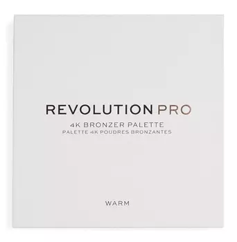 REVOLUTION PRO Бронзер для лица, тон Warm / 4k Bronzer Palette