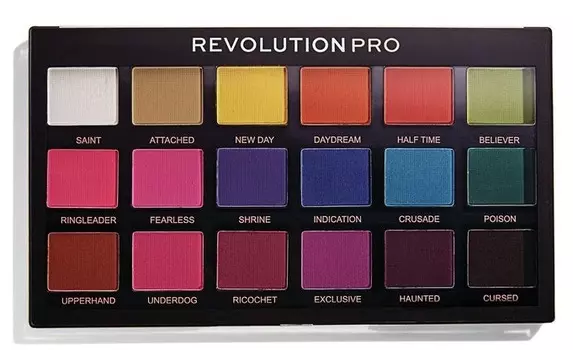 REVOLUTION PRO Палетка теней для век, тон Trends Mischief Mattes / Regeneration Palette 14,4 г