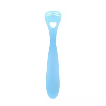 REVYLINE Скребок для языка, голубой / Soft