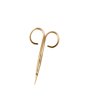 RUBIS Ножницы Колибри голд для кутикул