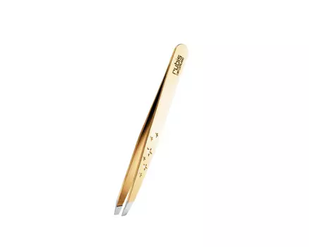 RUBIS Пинцет Классик голд шесть звезд