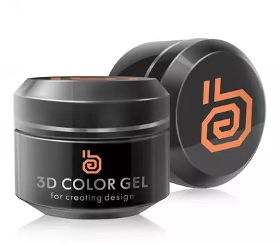 RUNAIL 3D гель, оранжевый / Orange 5 г