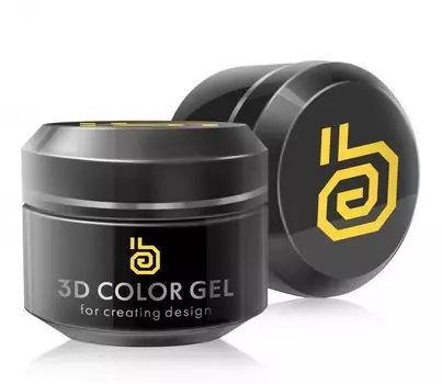 RUNAIL 3D гель, желтый / Yellow 5 г