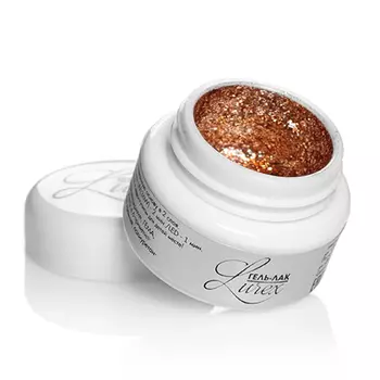 RUNAIL 4089 гель-лак для ногтей, золото / Lurex 5 г