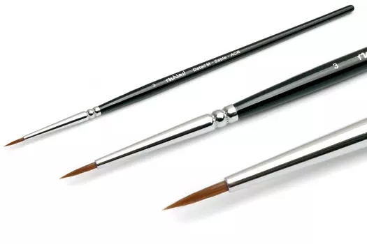 RUNAIL Кисть для дизайна / Detail M Sable ACR № 3