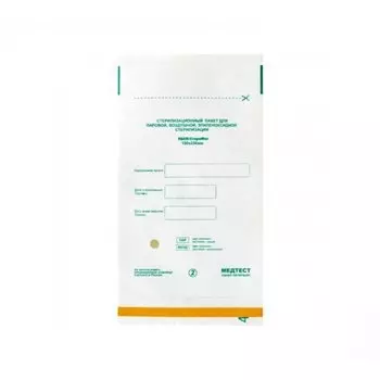 RUNAIL Пакеты для стерилизации белые 75*150 мм 100 шт