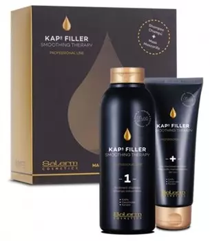 SALERM COSMETICS Набор для домашнего ухода (шампунь 500 мл, маска 200 мл) / KAPS FILLER
