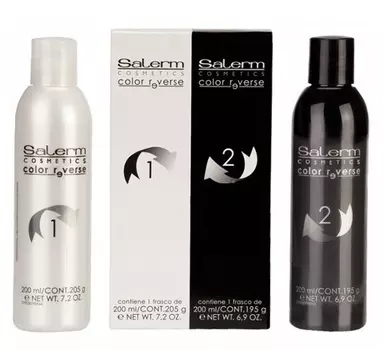 SALERM COSMETICS Средство для декапажа / COLOR REVERSE 2*200 мл