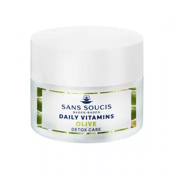SANS SOUCIS Крем детокс-уход для чувствительной кожи / DAILY VITAMINS OLIVE DETOX CARE 50 мл