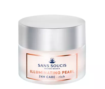 SANS SOUCIS Крем питательный 24 часа Перламутровое сияние кожи / ILLUMINATING PEARL ANTI AGE + GLOW 24H CARE rich 50 мл
