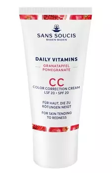 SANS SOUCIS Крем СС антипигмент spf 20 / CC CREAM COLOR CORRECTION SPF 20 30 мл