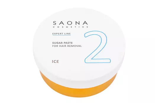 SAONA COSMETICS Паста сахарная очень мягкая для шугаринга № 2 / ICE Expert Line 200 г