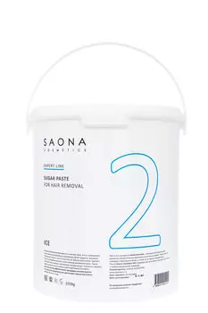 SAONA COSMETICS Паста сахарная очень мягкая для шугаринга № 2 / ICE Expert Line 3500 г