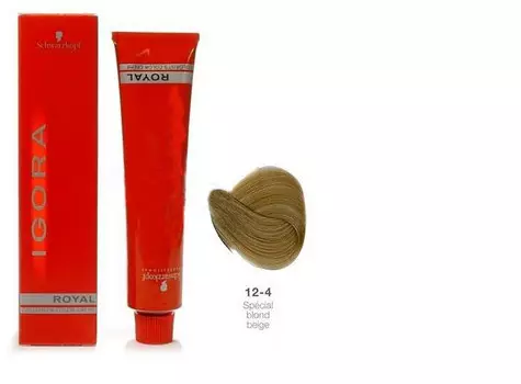SCHWARZKOPF PROFESSIONAL 12-4 краска для волос / Игора Роял 60 мл