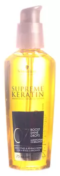 SCHWARZKOPF PROFESSIONAL Капли легкие с аргановым маслом для блеска 07 / SUPREME KERATIN 75 мл