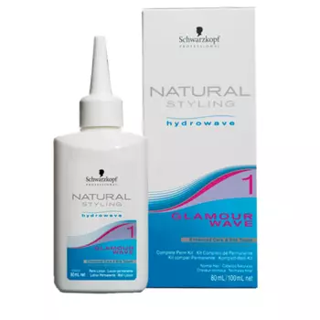 SCHWARZKOPF PROFESSIONAL Комплект для химической завивки 1 / NS Glamour Wave 180 мл