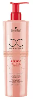 SCHWARZKOPF PROFESSIONAL Кондиционер мицеллярный очищающий / BC Peptide Repair Rescue 500 мл