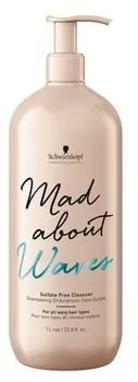 SCHWARZKOPF PROFESSIONAL Крем-шампунь очищающий для волнистых волос / MAD ABOUT WAVES 1000 мл