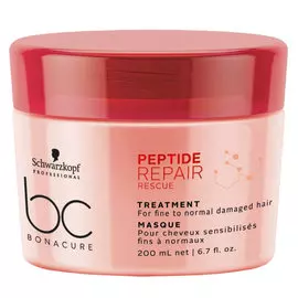 SCHWARZKOPF PROFESSIONAL Маска восстанавливающая для волос / BC Peptide Repair Rescue 200 мл