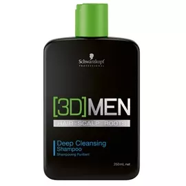 SCHWARZKOPF PROFESSIONAL Шампунь для глубокого очищения, для мужчин / ВС [3D]MEN 250 мл