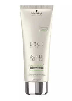 SCHWARZKOPF PROFESSIONAL Шампунь для сухих волос и чувствительной кожи головы / BC SCALP GENESIS 200 мл