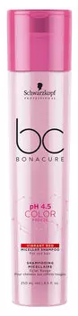 SCHWARZKOPF PROFESSIONAL Шампунь мицеллярный для волос с ярким красным оттенком / BC pH 4.5 Color Freeze 250 мл