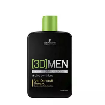 SCHWARZKOPF PROFESSIONAL Шампунь против перхоти, для мужчин / ВС [3D]MEN 250 мл