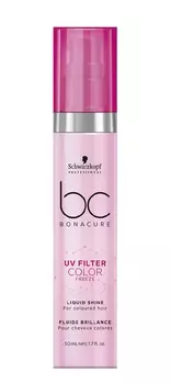 SCHWARZKOPF PROFESSIONAL Сыворотка для блеска / BC UV Filter Color Freeze 50 мл