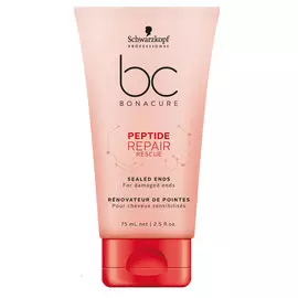 SCHWARZKOPF PROFESSIONAL Сыворотка восстанавливающая для кончиков волос / BC Peptide Repair Rescue 75 мл