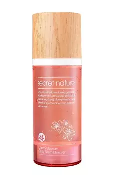 SECRET NATURE Масло-пенка гидрофильное для умывания с вишней 100 мл
