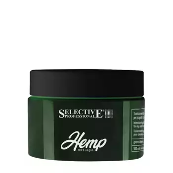 SELECTIVE PROFESSIONAL Гель-маска восстанавливающая и кондиционирующая для кожи головы и волос / HEMP 250 мл