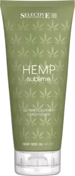 SELECTIVE PROFESSIONAL Кондиционер увлажняющий для сухих и поврежденных волос / HEMP SUBLIME 200 мл