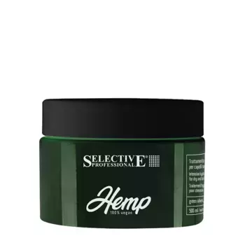 SELECTIVE PROFESSIONAL Маска для интенсивного увлажнения и кондиционирования сухих и ломких волос / HEMP 250 мл