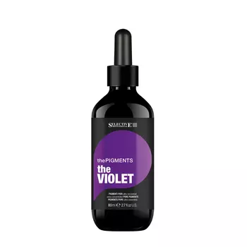 SELECTIVE PROFESSIONAL Пигмент чистый ультраконцентрированный для окрашивания волос, фиолетовый / thePIGMENTS VIOLET 80 мл